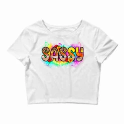 Sassy Tie Dye Beach Crop Top