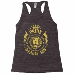 Pride Is My Deadly Sin Racerback Tank -ThreadNest Store pd.2526611980.45.25068472.s3.1 front charcoal black ffffff none x5.5y0 133 800x800 1