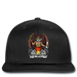 Baphomet Smoking Weed Printed Hat