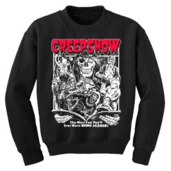 Creepshow Youth Sweatshirt -ThreadNest Store pd.2526629202.52.25094789.s3.1 front black ffffff none x2.5ym0.5 164 800x800 1