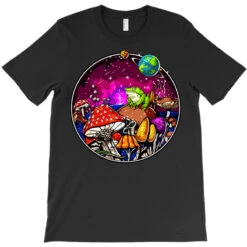 Magic Mushrooms Psilocybin Psychedelic Frog T-Shirt -ThreadNest Store pd.2526648134.24.25082860.s3.1 front black ffffff none x0y0 180 800x800 1