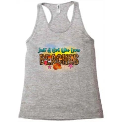 Just A Girl Who Loves Beaches Racerback Tank -ThreadNest Store pd.2526651121.45.25093878.s3.1 front grey ffffff none x0y0 144 800x800 1