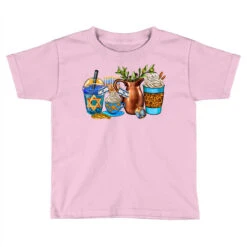 Hannukah Coffee Cups Toddler T-shirt
