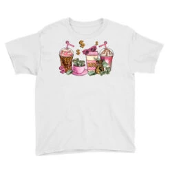 Boss Lady Coffee Cups Youth Tee -ThreadNest Store pd.2526698449.37.25092174.s3.1 front white ffffff none x0y0 129 800x800 1