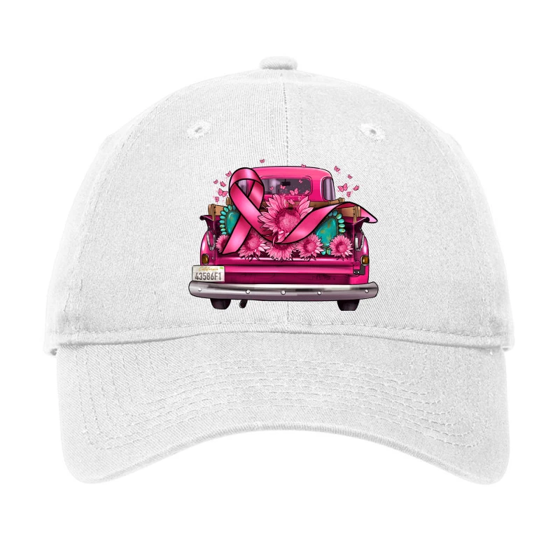Cancer Awareness Truck Adjustable Cap 1 Cancer Awareness Truck Adjustable Cap