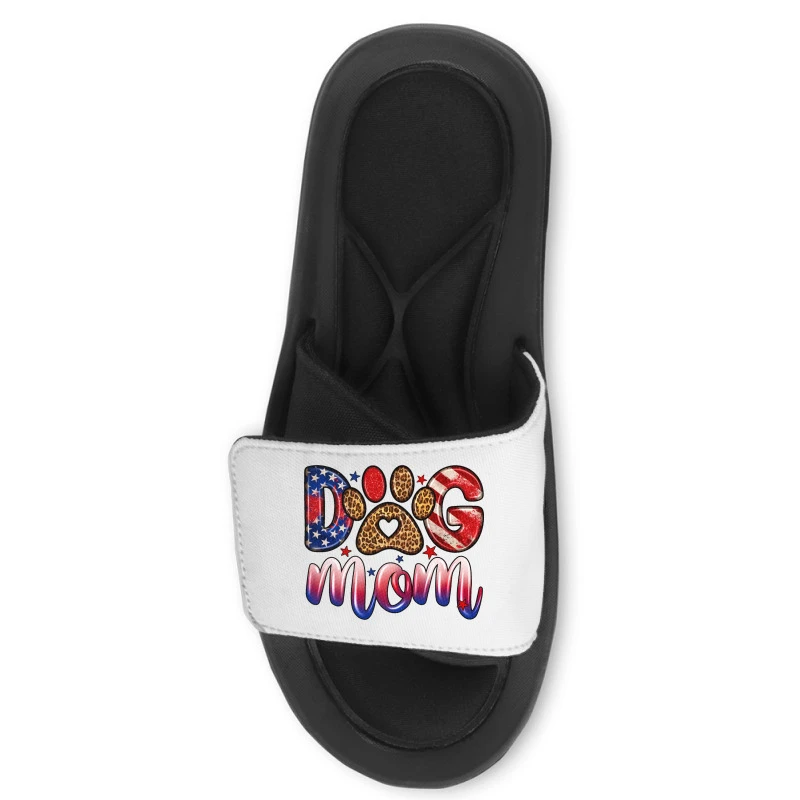 4th Of July Dog Mom Slide Sandal 2 4th Of July Dog Mom Slide Sandal - Image 2