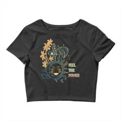 Feel The Power Sublimation Crop Top