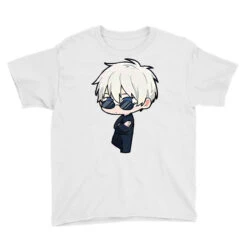 Cool Anime Gojo Pose Youth Tee -ThreadNest Store pd.2526830409.37.25098397.s3.1 front white ffffff none x10y0 109 800x800 1