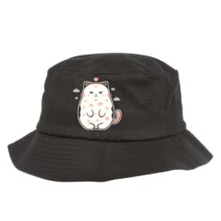 Love Cat Kisses Bucket Hat