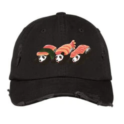 Panda Sushi Vintage Cap