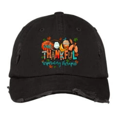 One Thankful Respiratory Therapist Vintage Cap