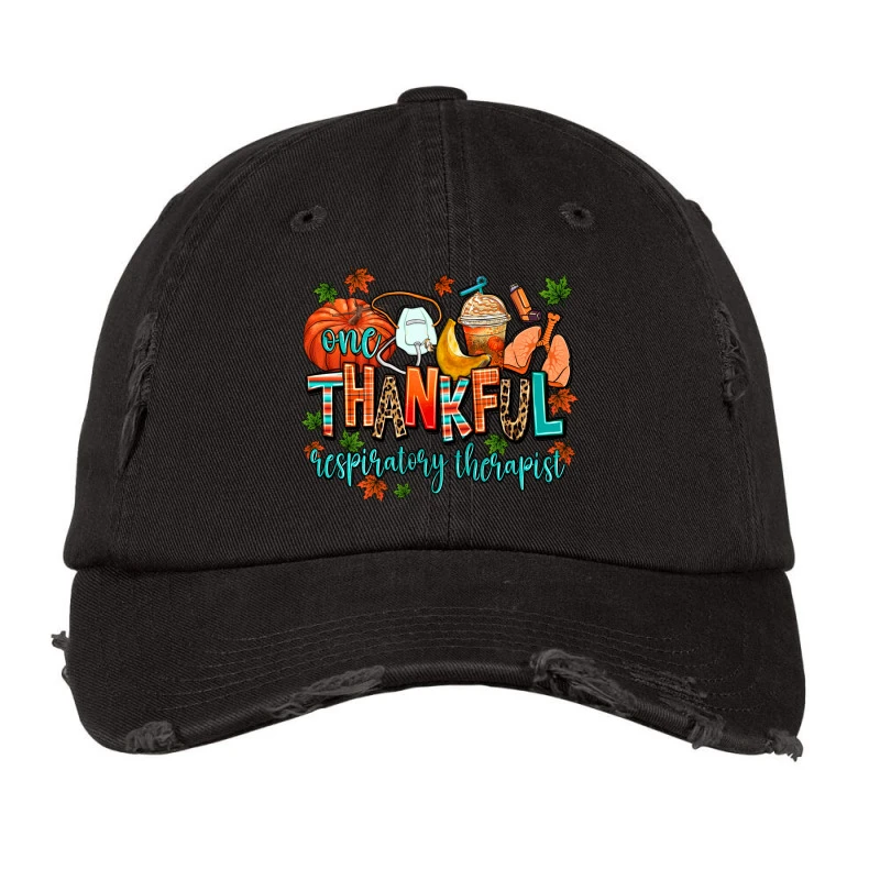 One Thankful Respiratory Therapist Vintage Cap 1 One Thankful Respiratory Therapist Vintage Cap