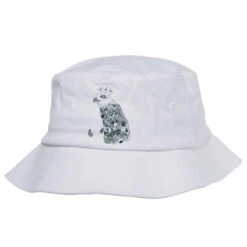Royal Flag Feather Bucket Hat