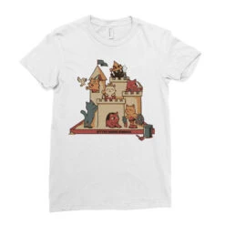 Sandbox Summer Cat Spring Break Ladies Fitted T-Shirt -ThreadNest Store pd.2526957113.36.25088803.s3.1 front white ffffff none x0y0 154 800x800 1