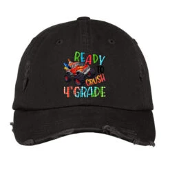 Ready To Crush Fourth Grade Vintage Cap