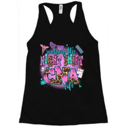 Rocking The Night Shift Cna Life Racerback Tank -ThreadNest Store pd.2526984449.45.25097150.s3.1 front black ffffff none x0y0 144 800x800 1