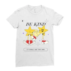Be Kind It's Really Not That Hard Essential Ladies Fitted T-Shirt -ThreadNest Store pd.2526989150.36.25100794.s3.1 front white ffffff none x0y0 154 800x800 1