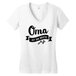 Geschenk Oma Ist Die Beste Women's V-Neck T-Shirt 7 Geschenk Oma Ist Die Beste Women's V-Neck T-Shirt -ThreadNest Store pd.2527007418.72.25086432.s3.1 front white ffffff none x0y0 138 800x800 1