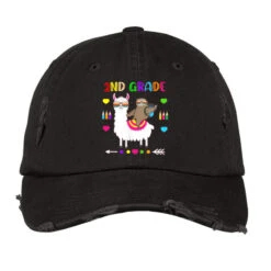 Sloth Llama 2nd Grade Squad Teacher Student Back T Vintage Cap