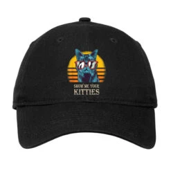 Show Me Your Kitties Meme Cat Lover Gift (2) Adjustable Cap