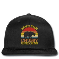 Save The Chubby Unicorns (2) Printed Hat