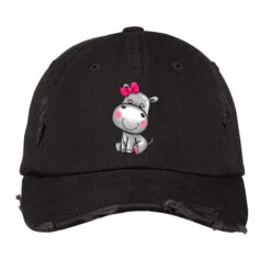 Cute Hippopotamus Vintage Cap