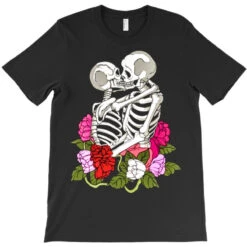 Aesthetic Skeleton Lesbian Couple T-Shirt -ThreadNest Store pd.2527042649.24.25101961.s3.1 front black ffffff none x0y0 180 800x800 1