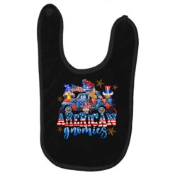 American Truck Gnomes Baby Bibs