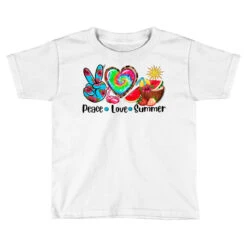Peace Love Summer Toddler T-shirt