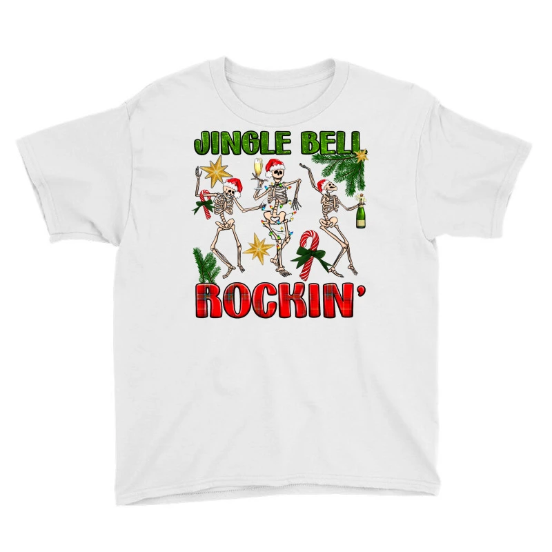 Jingle Bell Rockin' Youth Tee 3 Jingle Bell Rockin' Youth Tee - Image 3