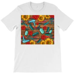 Western Sunflowers Hair Stylists Elementary T-Shirt -ThreadNest Store pd.2527076164.24.25097499.s3.1 front white ffffff none x0y0 180 800x800 1