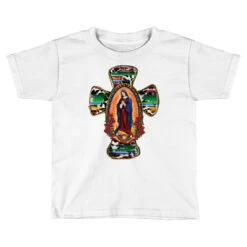 Our Lady Of Guadalupe Cross Toddler T-shirt