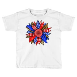 America Sunflower Toddler T-shirt