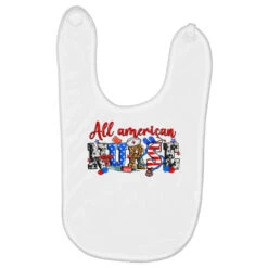 All American Nurse Baby Bibs
