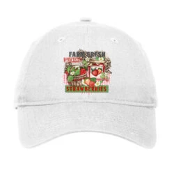 Farm Fresh Strawberries Adjustable Cap