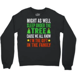 Christmas Pajamas Crewneck Sweatshirt 7 Christmas Pajamas Crewneck Sweatshirt -ThreadNest Store pd.2527122569.32.25102570.s3.1 front black ffffff none x0y0 124 800x800 1
