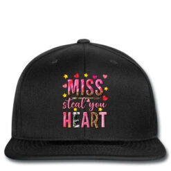 Miss Steal You Heart Printed Hat