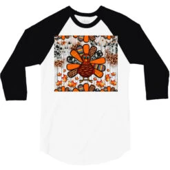Thanksgiving Turkey 3/4 Sleeve Shirt -ThreadNest Store pd.2527169461.33.25103034.s3.1 front white and black ffffff none x0y0 150 800x800 1