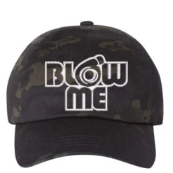 Blow Me Embroidered Hat Embroidered Dad Cap