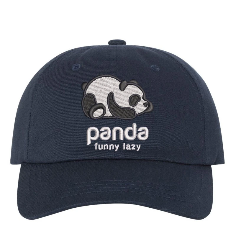 Panda Funny Lazy Embroidered Hat Embroidered Dad Cap 1 Panda Funny Lazy Embroidered Hat Embroidered Dad Cap