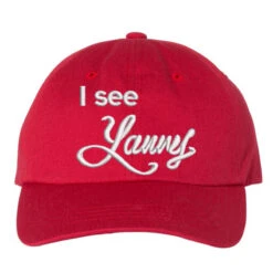 I See Embroidered Hat Embroidered Dad Cap