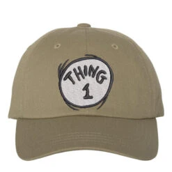 Thing 1 Embroidered Hat Embroidered Dad Cap