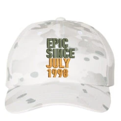 July 1998 Embroidered Hat Embroidered Dad Cap