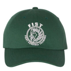 Fist Embroidered Hat Embroidered Dad Cap