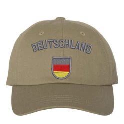 Deutscuhland Embroidered Hat Embroidered Dad Cap