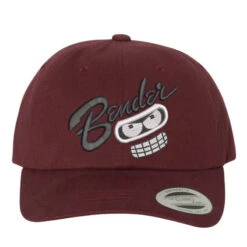 Bender Embroidered Hat Embroidered Dad Cap