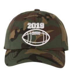 American Football 2019 Embroidered Hat Embroidered Dad Cap