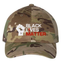 Black Lives Matter Embroidery Embroidered Dad Cap