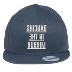 Dancing Embroidered Hat Flat Bill Snapback Cap