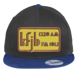 Fm101 Embroidered Hat Flat Bill Snapback Cap